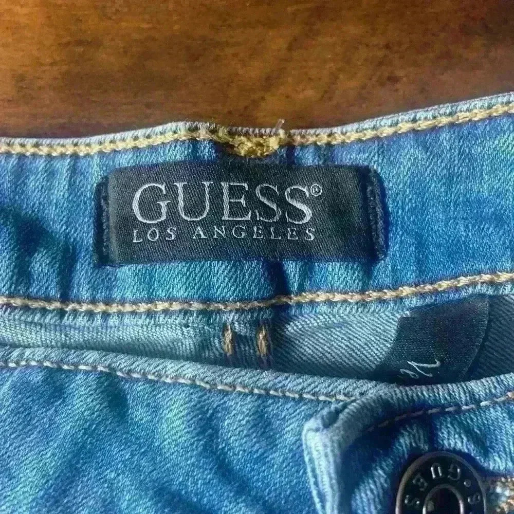 Men’s GUESS LOS ANGELES Jeans, Slim Fit, Low Rise, Tapered Leg, 38x32 Denim NWT - Picture 7 of 7